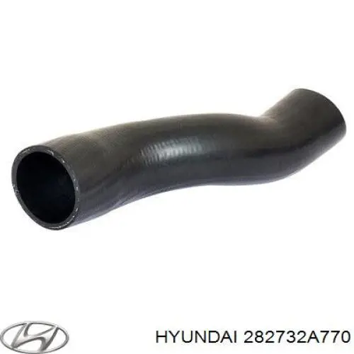 282732A770 Hyundai/Kia шланг (патрубок интеркуллера нижний)