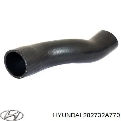 Шланг (патрубок) интеркуллера нижний 282732A770 Hyundai/Kia