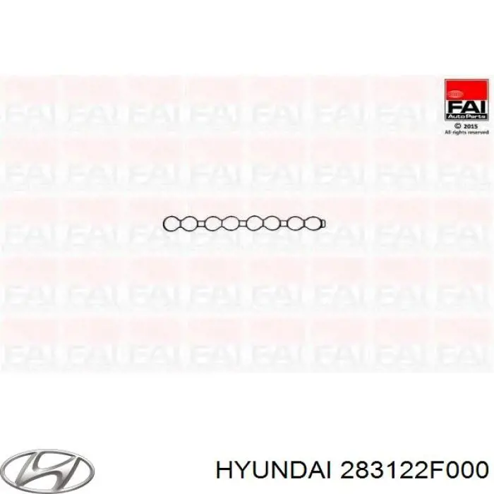 Прокладка впускного коллектора на Hyundai Santa Fe III 