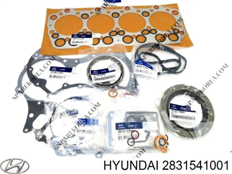 Прокладка впускного коллектора на Hyundai County 