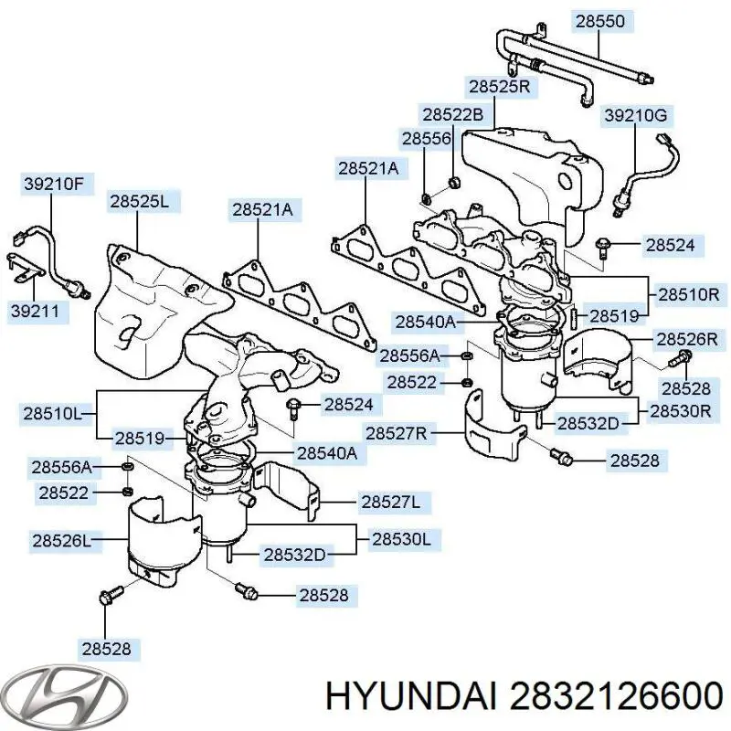  2832126600 Hyundai/Kia