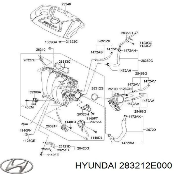 283212E000 Hyundai/Kia 