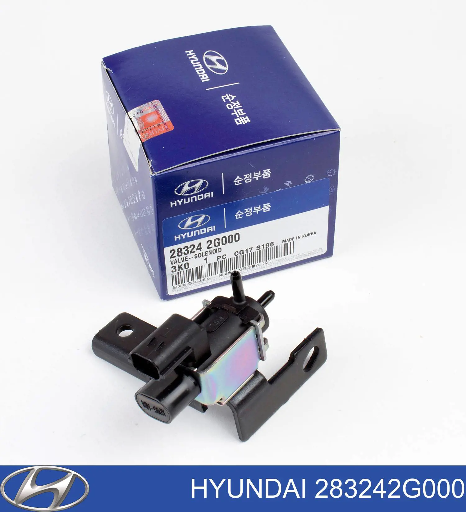 283242G000 Hyundai/Kia válvula solenoide de regulação de comporta egr