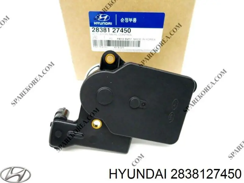 Купить 2838127450 Hyundai/Kia Клапан (актуатор) привода заслонок впускного коллектора