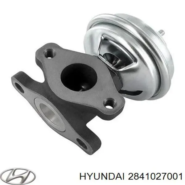2841027001 Hyundai/Kia válvula egr de recirculação dos gases