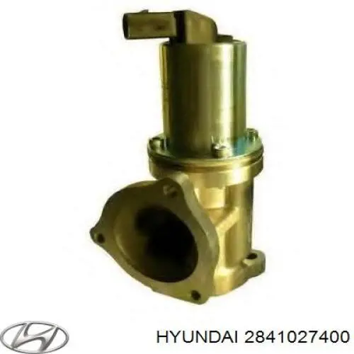Купить 2841027400 Hyundai/Kia Клапан EGR системы рециркуляции отработавших газов