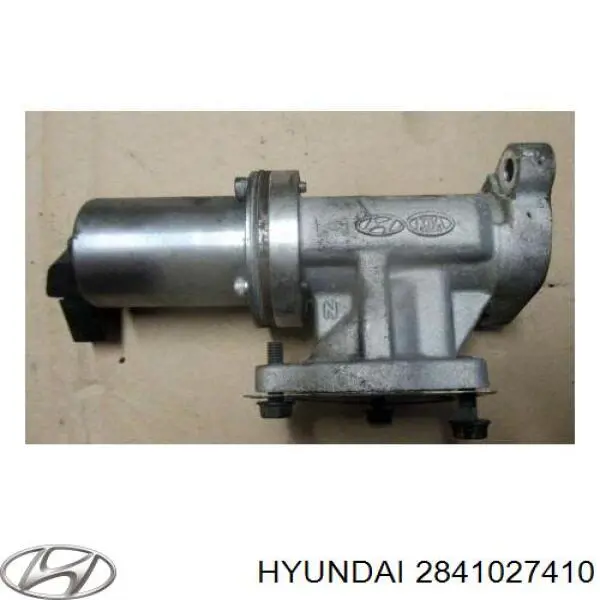 Válvula EGR de recirculação dos gases 2841027410 Hyundai/Kia