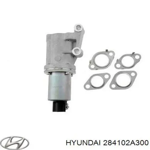 Клапан EGR, рециркуляции газов Hyundai/Kia 284102A300