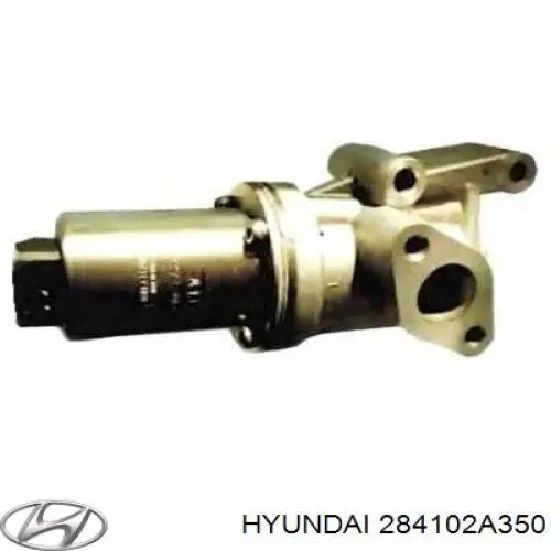 Купить 284102A350 Hyundai/Kia Клапан EGR системы рециркуляции отработавших газов