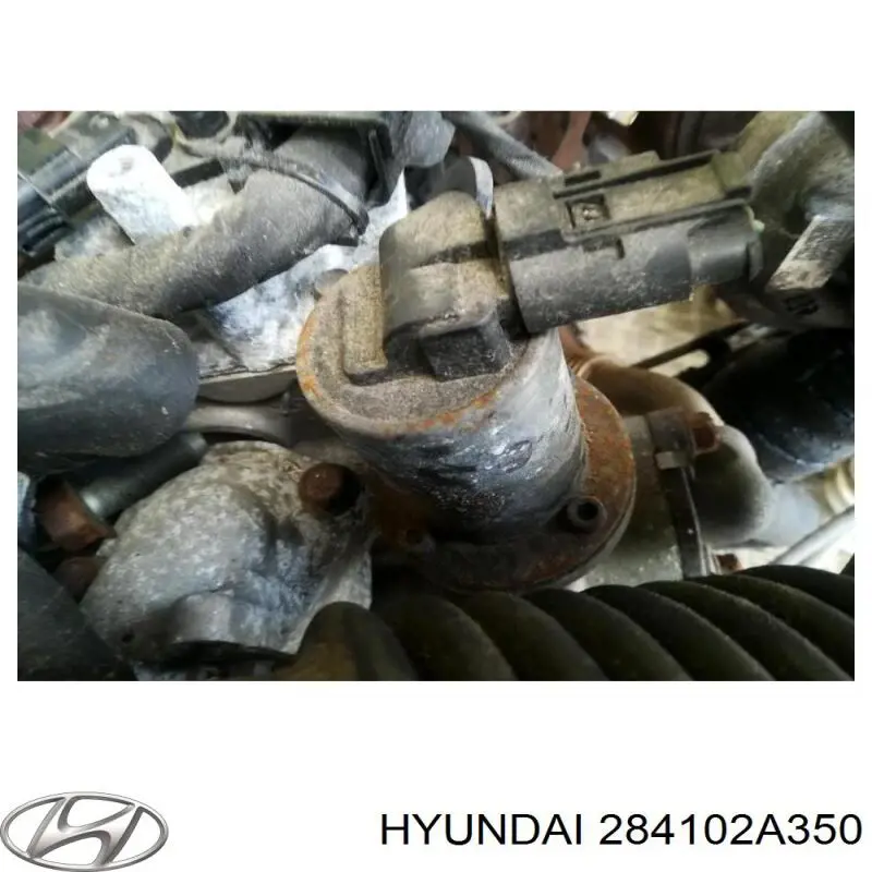 Клапан EGR, рециркуляции газов Hyundai/Kia 284102A350