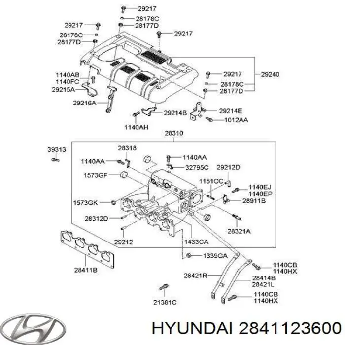 2841123600 Hyundai/Kia