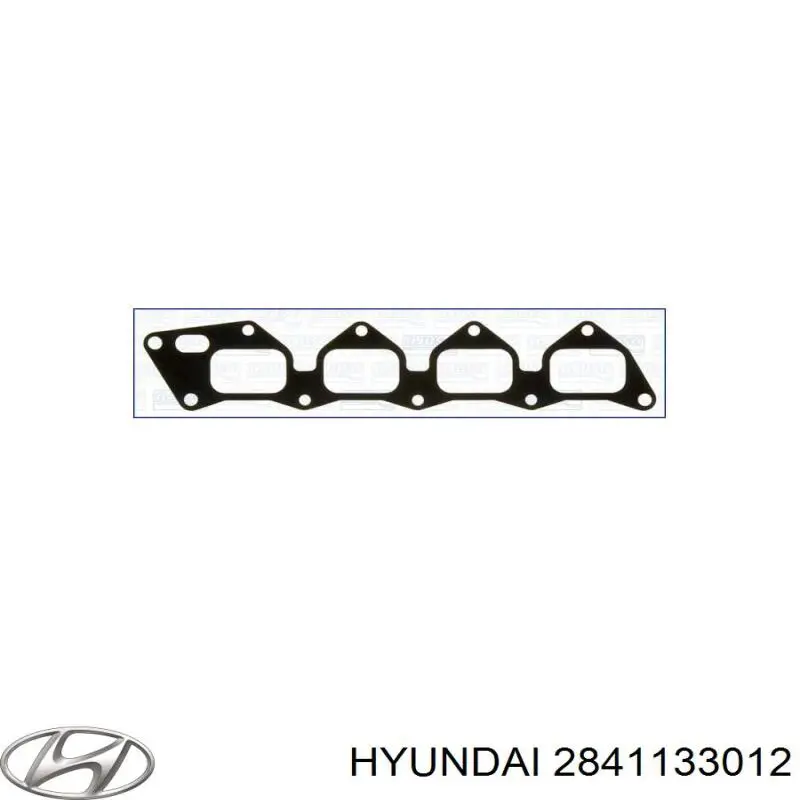 Прокладка впускного коллектора на Hyundai Santamo 