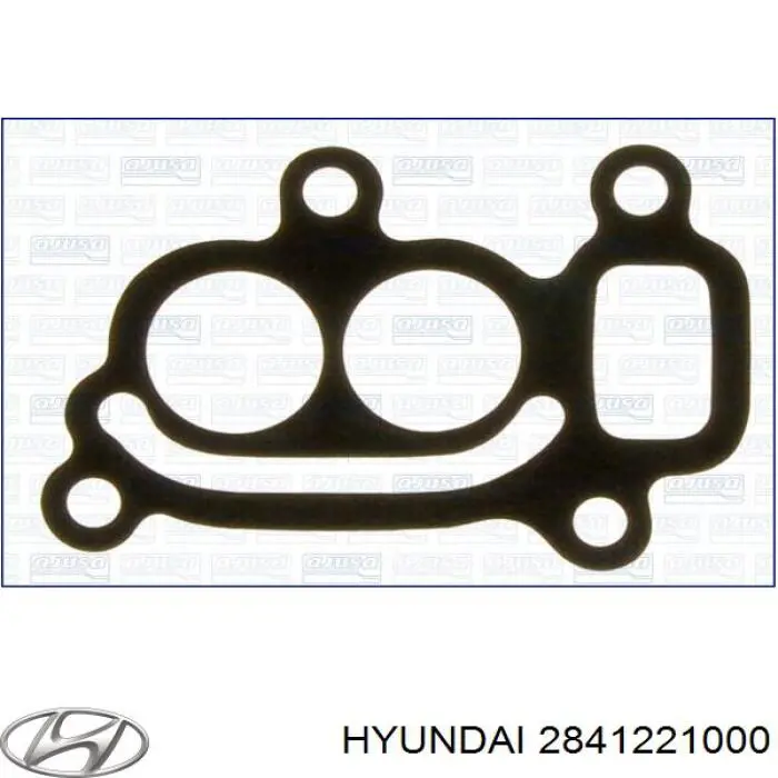 Прокладка впускного коллектора правая на Hyundai Pony 