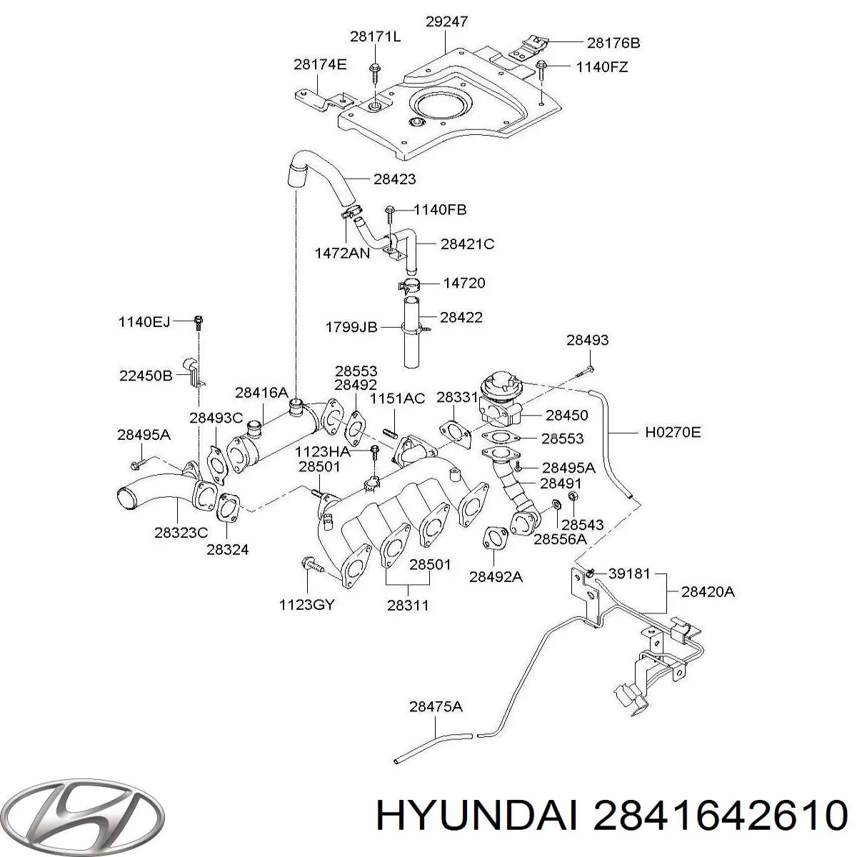 2841642610 Hyundai/Kia 