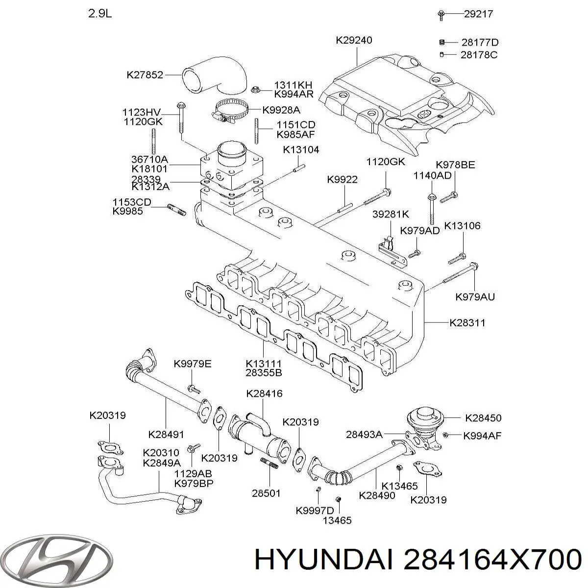 284164X700 Hyundai/Kia 