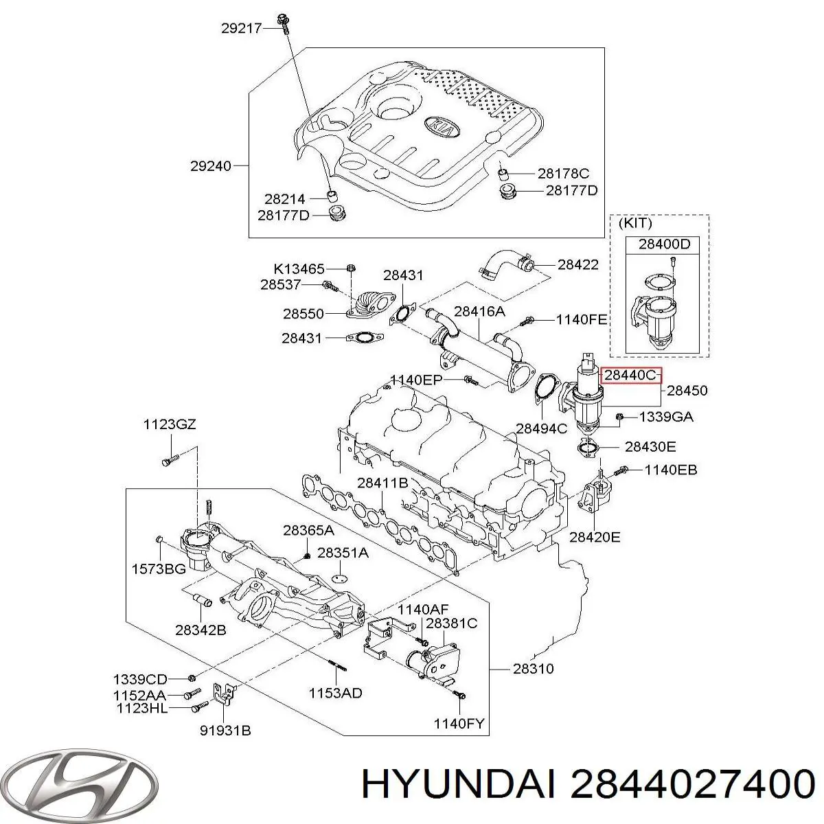  2844027400 Hyundai/Kia