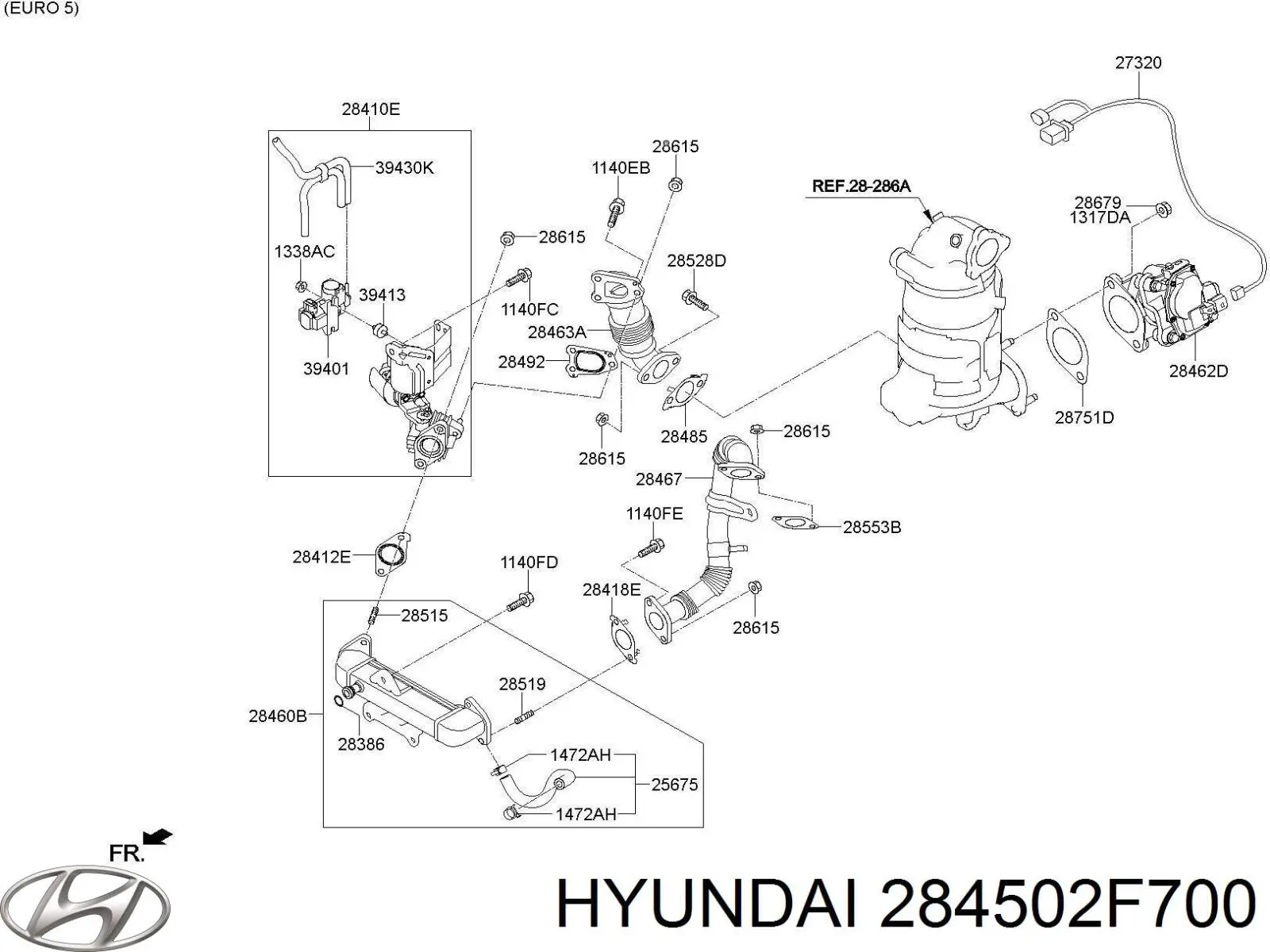 284502F700 Hyundai/Kia 