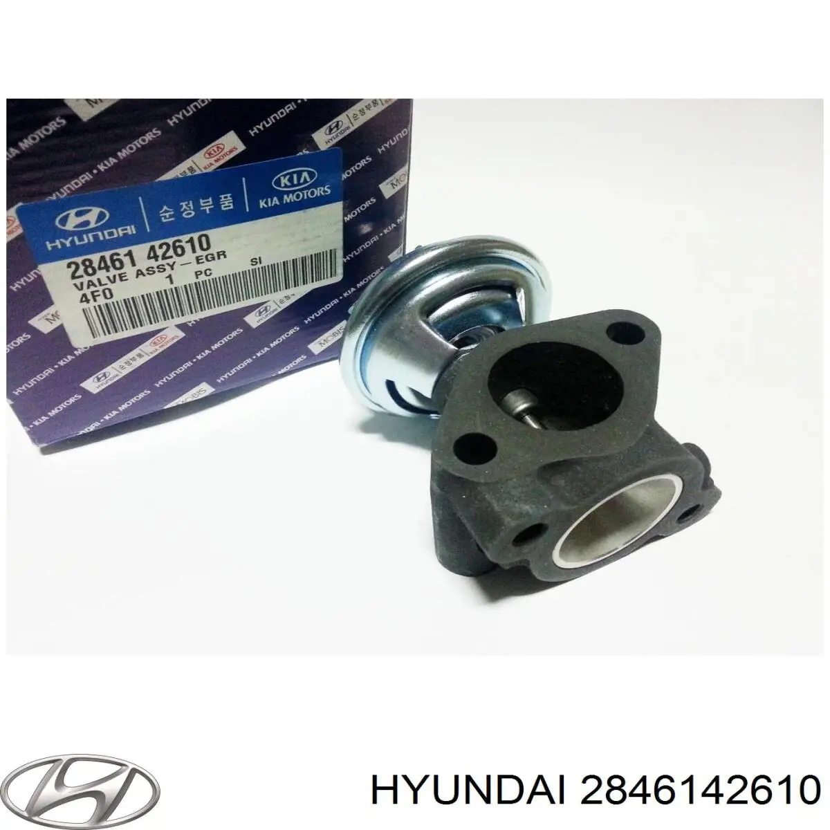 Клапан EGR рециркуляции газов на Hyundai H100 