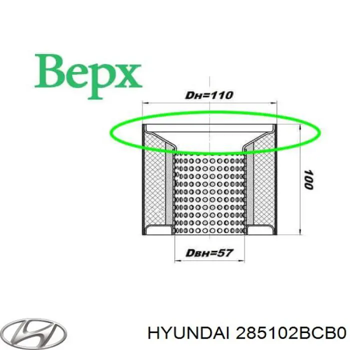 285102BCB0 Hyundai/Kia 