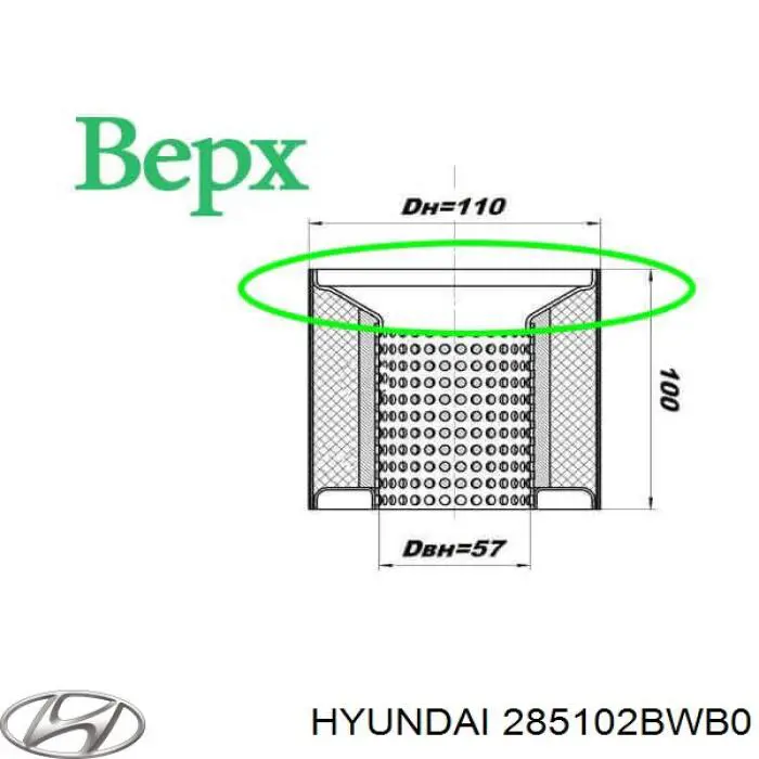 285102BWB0 Hyundai/Kia 