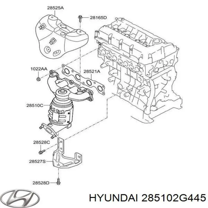  Hyundai/Kia 285102G445 цена, от 253.39 USD