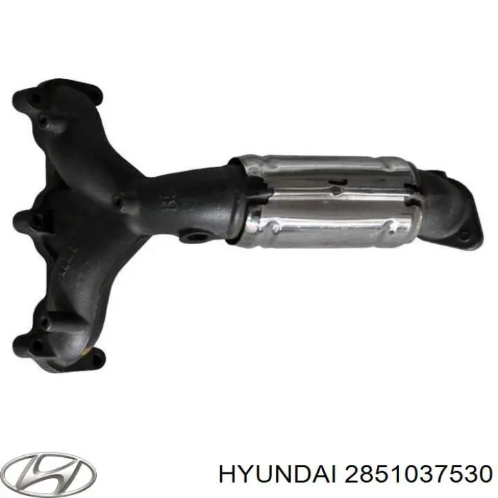 Купить 2851037530 Hyundai/Kia Конвертор - катализатор левый