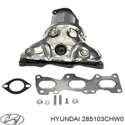 285103CHW0 Hyundai/Kia Конвертор-катализатор, левый