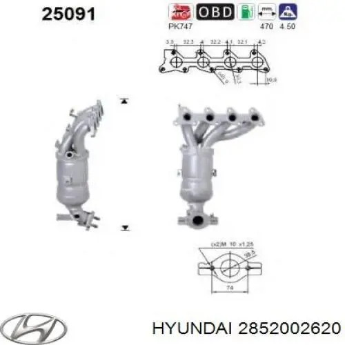  2852002640 Hyundai/Kia