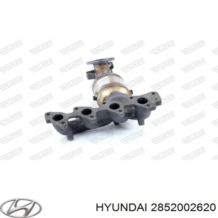 Купить 2852002620 Hyundai/Kia Преобразователь отработавших газов