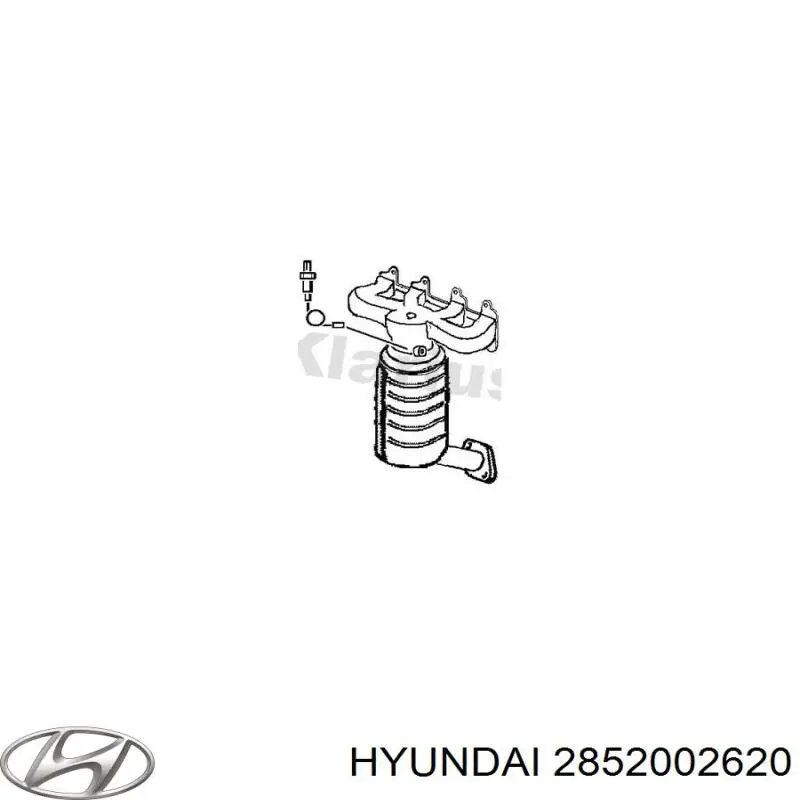 2852002620 Hyundai/Kia Конвертор-катализатор