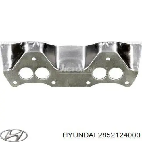 P1MA009 Parts-Mall Прокладка коллектора выпуск