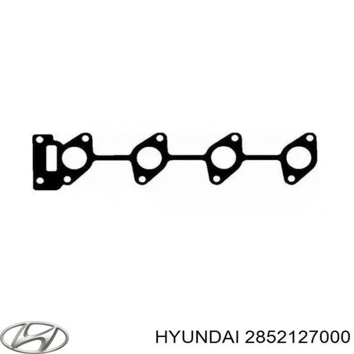 2852127000 Hyundai/Kia vedante de tubo coletor de escape