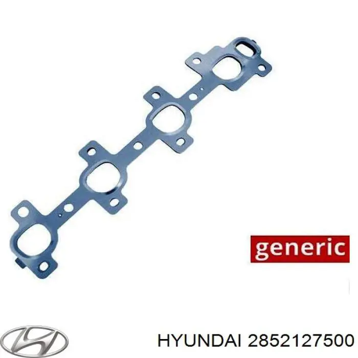 2852127500 Hyundai/Kia прокладка коллектора