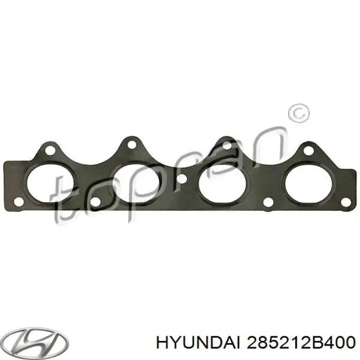 Junta de colector de escape 285212B400 Hyundai/Kia