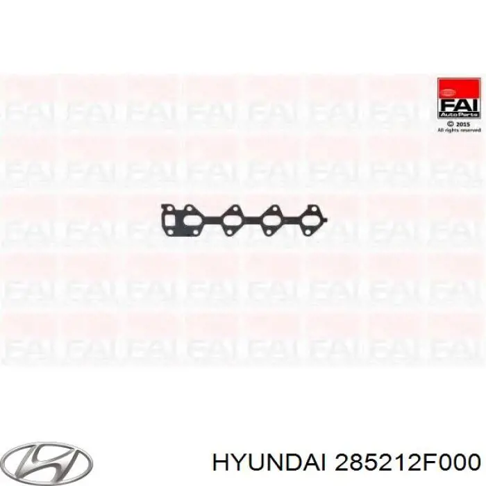 285212F000 Hyundai/Kia прокладка коллектора