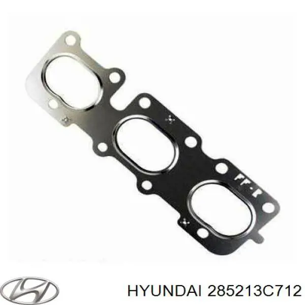 285213C712 Hyundai/Kia vedante direito de tubo coletor de escape