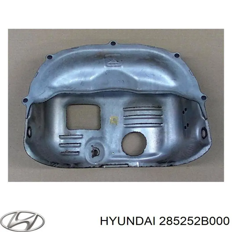 Защита (тепловой экран) выпускного коллектора на Hyundai I30 FD
