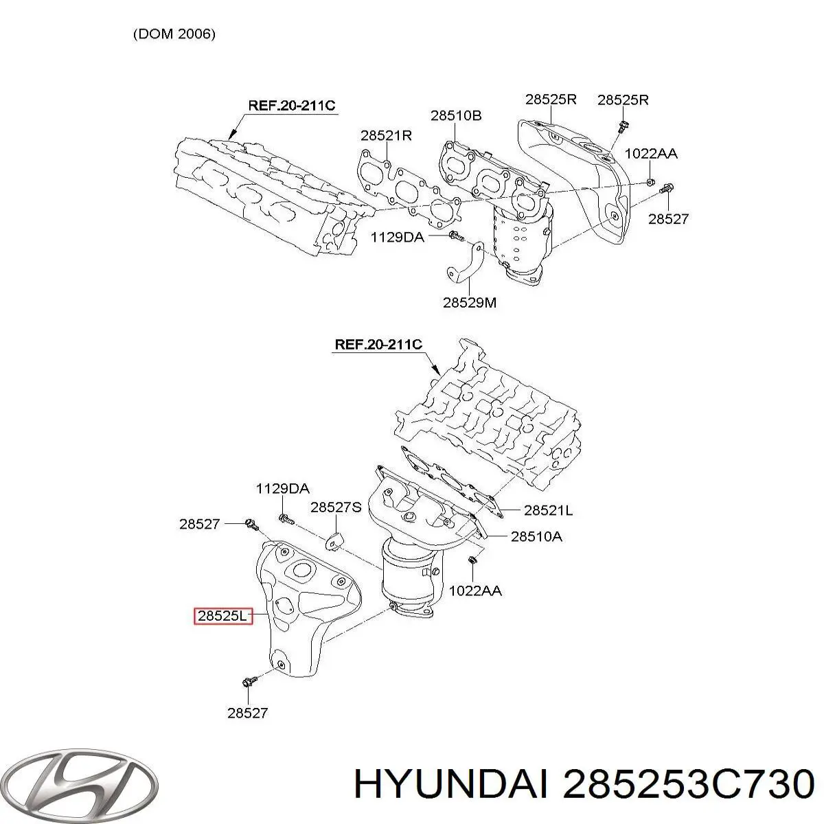 285253C730 Hyundai/Kia 