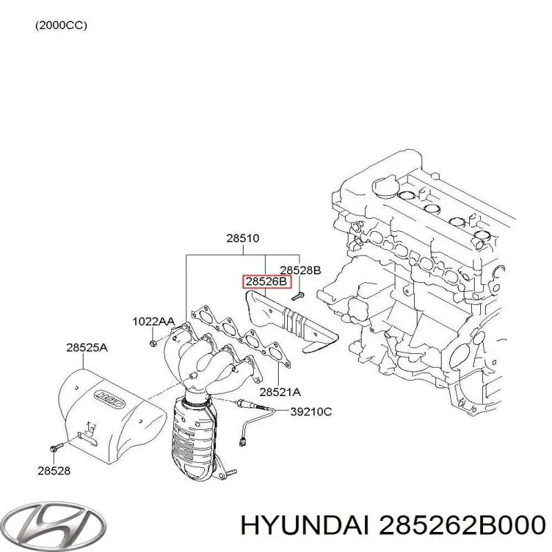 Купить 285262B000 Hyundai/Kia 