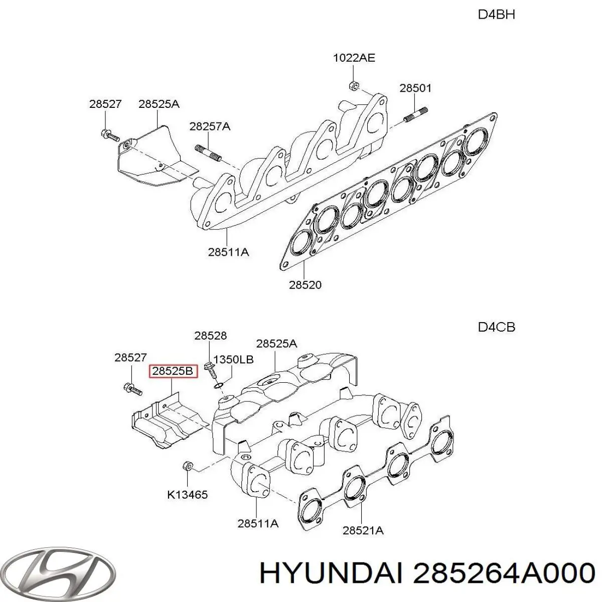 Купить 285264A000 Hyundai/Kia 