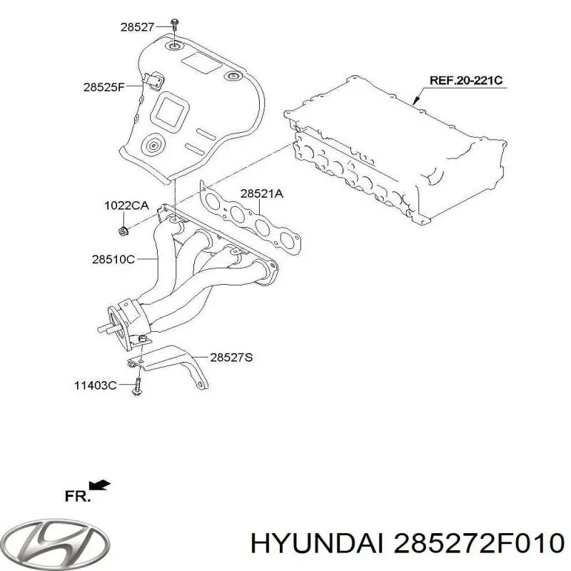  Hyundai/Kia 285272F010 цена, от 8.87 USD