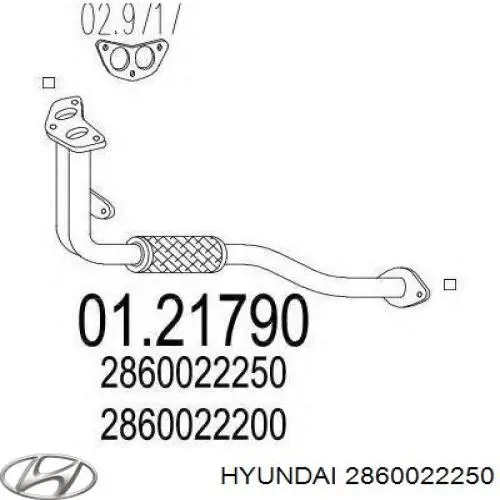  2860022250 Hyundai/Kia