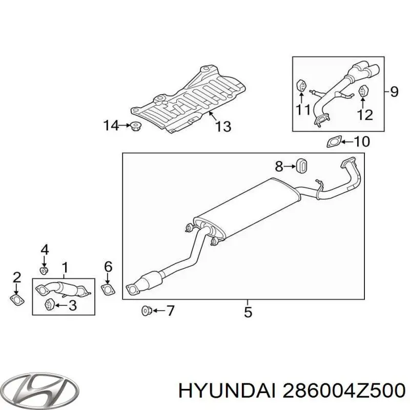 286004Z500 Hyundai/Kia