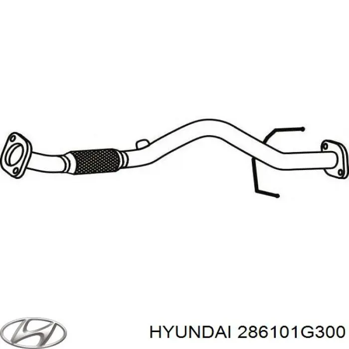 Глушитель, передняя часть Hyundai/Kia 286101G300 цена, от 95.02 USD