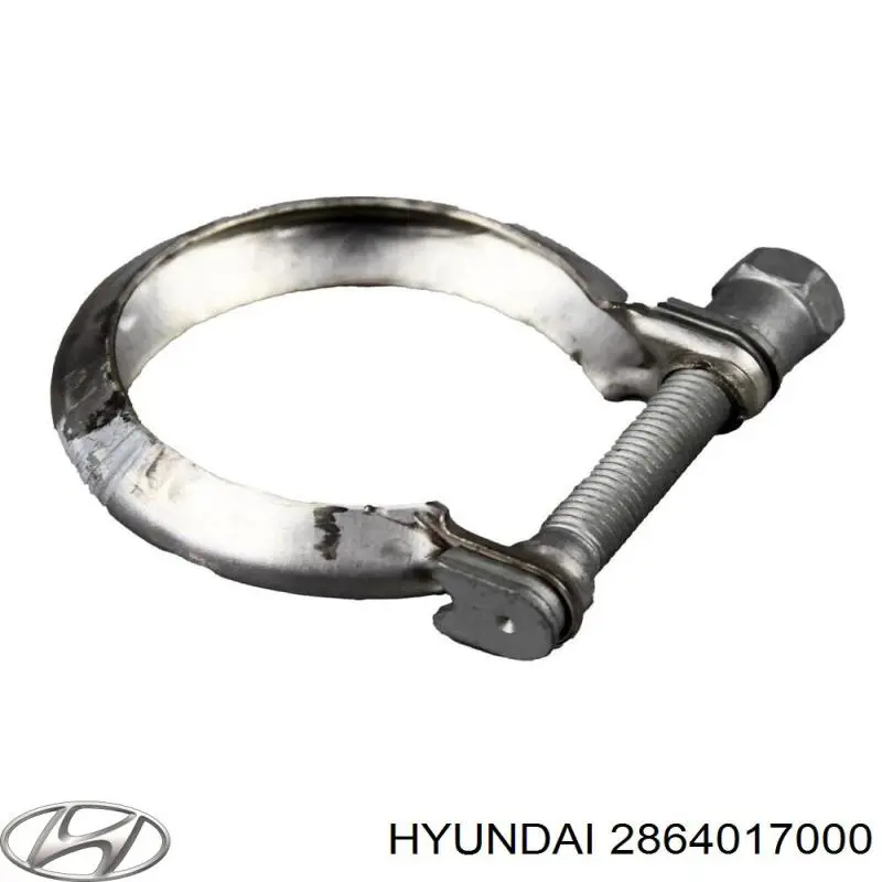 Abrazadera de silenciador trasera 2864017000 Hyundai/Kia