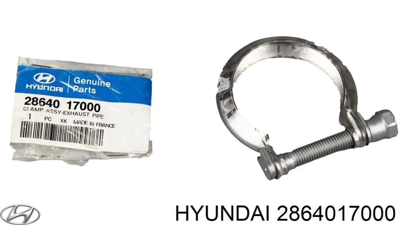 Хомут глушителя 2864017000 Hyundai/Kia