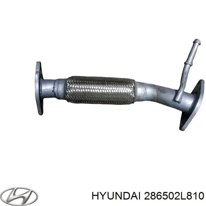 Патрубок глушителя от средней до задней части 286502L810 Hyundai/Kia