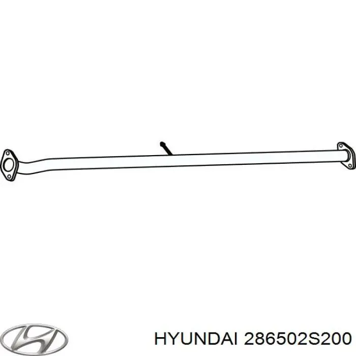 Silenciador, parte central para Hyundai Tucson (TM)