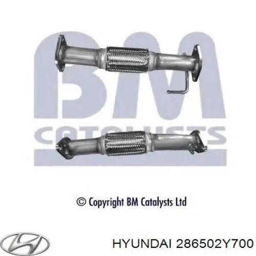 Тормозные диски 286502Y700 Hyundai/Kia