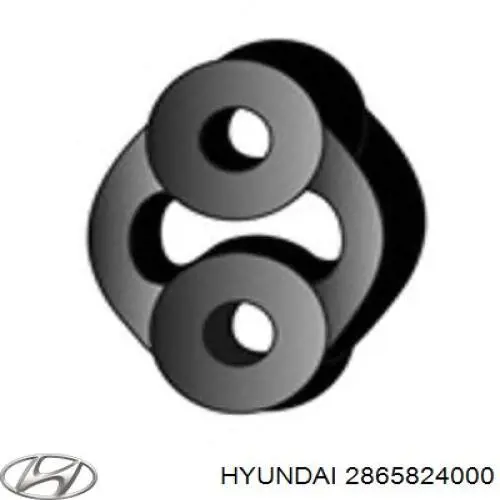 Подушка крепления глушителя Hyundai/Kia 2865824000 цена, от 1.58 USD